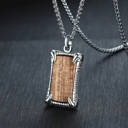 Rosewood pendant - halsband - keychain - armband