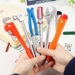 Tools shaped pen - hammer - utility knife - 6 piecesPens & Pencils