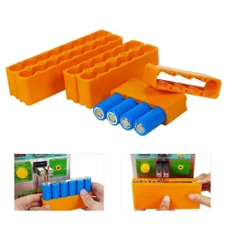 18650 Batteriehalterung - Einzelzeile - doppelseitiges Punktschweißen - Lithium-Batterie-Packhalter