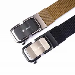 Correia de nylon militar com fivela automática