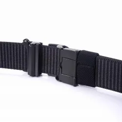 Military nylon belt with automatic buckle