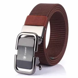 Correia de nylon militar com fivela automática