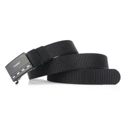 Ceinture en nylon militaire avec boucle métallique