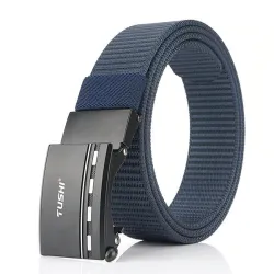 Correia de nylon militar com fivela de metal