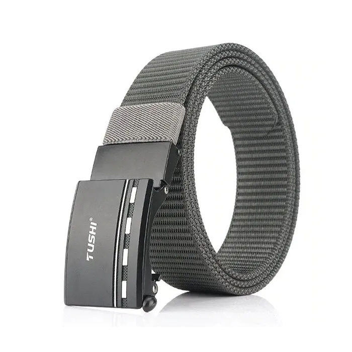 Correia de nylon militar com fivela de metal