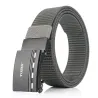 Correia de nylon militar com fivela de metal