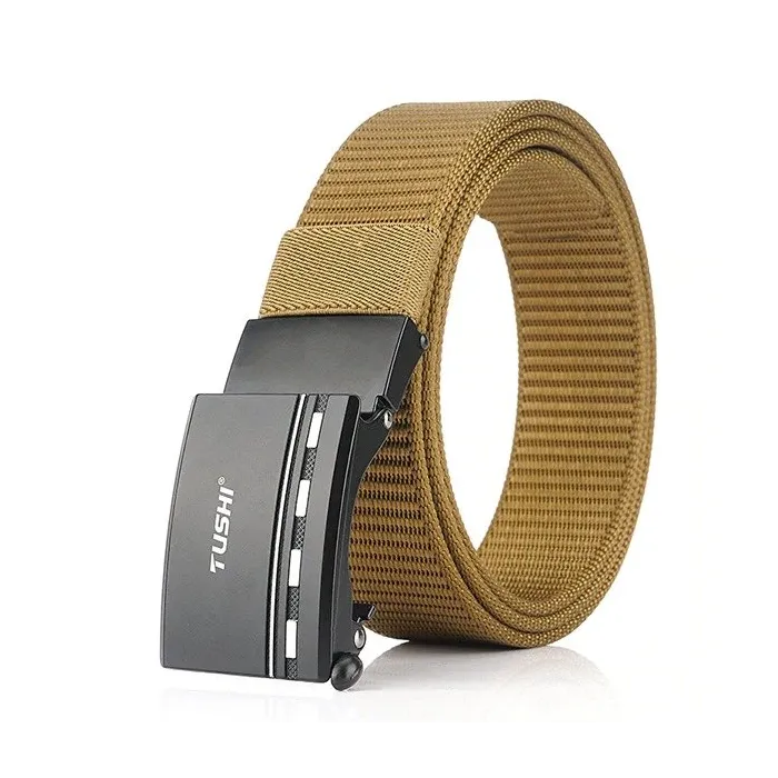 Correia de nylon militar com fivela de metal