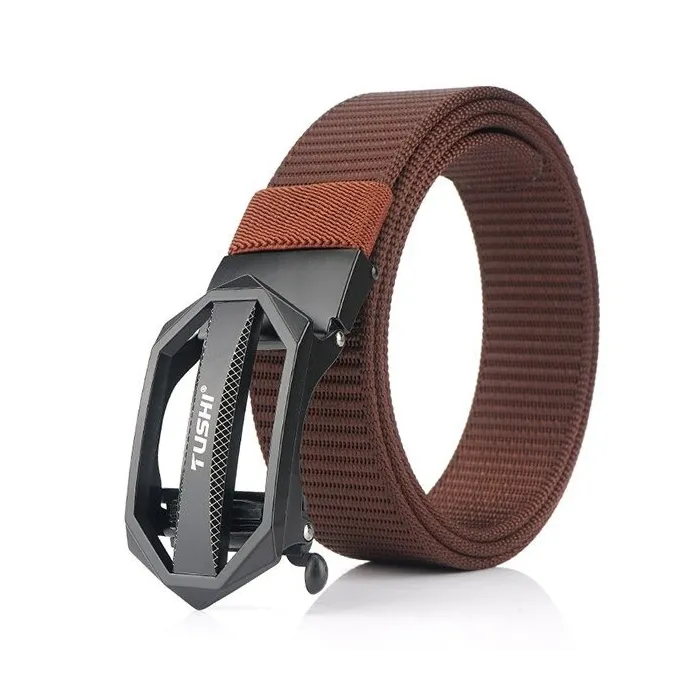 Correia de nylon tática com fivela de metal - ajustável