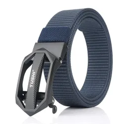 Correia de nylon tática com fivela de metal - ajustável