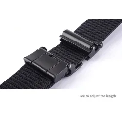 Militär nylonbälte med automatisk buckle