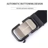 Militär nylonbälte med automatisk buckle