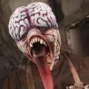Biokemisk zombie mask - med lång tunga - latex - Halloween / maskerader