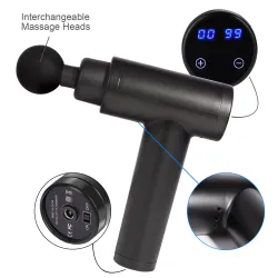MasajeMasajeador de cuerpo eléctrico - inalámbrico - recargable - relajación muscular / cuerpo / alivio del dolor