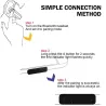 Wireless - Bluetooth - USB-C - adapter - audio receiver - transmitter - converter for Nintendo Switch - PS4 - PC