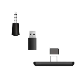 Wireless - Bluetooth - USB-C - adattatore - ricevitore audio - trasmettitore - convertitore per Nintendo Switch - PS4 - PC