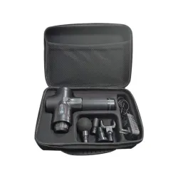 MasajePistola de masaje - relajación muscular profunda - alivio del dolor - 5 cabezas masajeador cuerpo con bolsa de almacena...