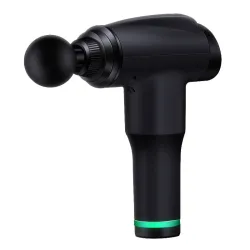Pistola de massagem - relaxamento muscular profundo - alívio da dor - 5 cabeças massagista com saco de armazenamento