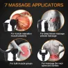 Arma de massagem - alívio da dor muscular / relaxamento - massageador de corpo elétrico - 30 velocidades - 2500mAH