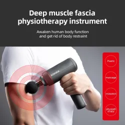 Massagepistol - djup muskelavslappning - 6-modes - kropp massager