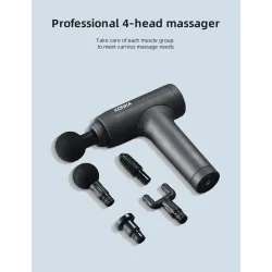 MasajePistola de masaje - relajación muscular profunda - 6-modes - masajeador corporal