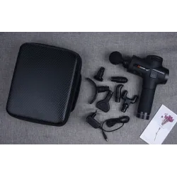Arma de massagem - alívio da dor muscular / relaxamento - massageador de corpo elétrico - 30 velocidades - 2500mAH