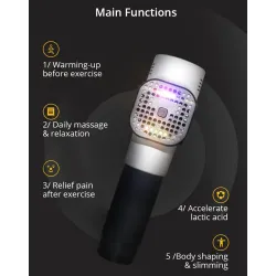 Phoenix A2 - massage pistol - muskelavslappning - smärtlindring - full kropp massager
