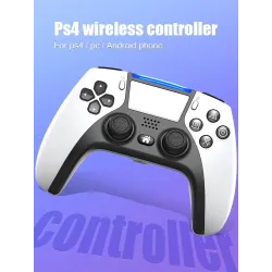 PS4 / PS5 - Contrôleur sans fil Bluetooth - double vibration - PC /Android