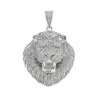 CollaresLa cabeza del león cristalino - collar lujoso - unisex