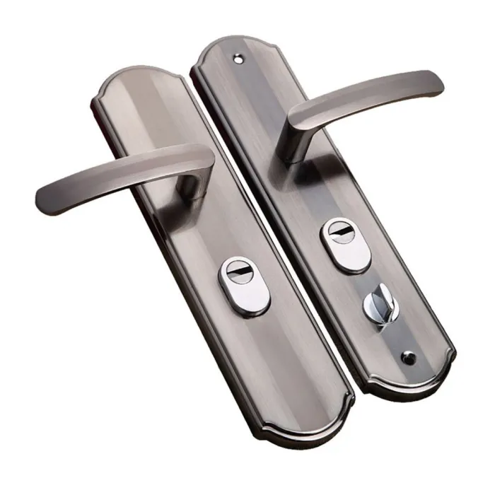 Poignées de porte universelle avec serrure de sécurité - 2 pièces