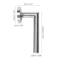 Ruostumaton teräsovet - 2 kappaletta