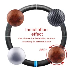 Cubre volanteMango del volante del coche - Spinner knob