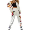 Hoodies & JerséisTrajes de moda con mariposas impresas - capucha / pantalones - conjunto