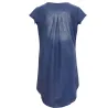 VestidosVestido de manga corta - V-neck - diseño suelto
