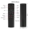 G20S - 2.4G - bezprzewodowa mysz powietrzna - żyroskop - sterowanie głosem - mini klawiatura - pilot do PC Android TV BoxMyszki
