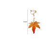 Earrings with Maple Leaf & Pearl Näytä tarkat tiedot