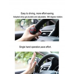 Car steering wheel spinner knob - 360 degree rotatable grip