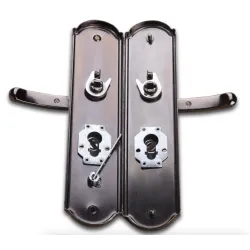 Universal door handles with security lock - 2 pieces setFurniture