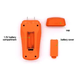 MT-18 - orange - digital tester - wood / paper moisture meter - wall moisture sensor - tester