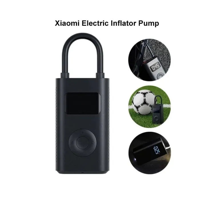 Xiaomi - sähköinen ilmapumppu - digitaalinen rengaspaineen havaitseminen