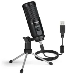AU-PM461TR - condenseur de microphone USB - enregistrement - enseignement en ligne - réunions - streaming en direct - jeu - avec