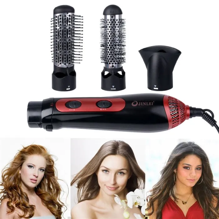 3 Dans 1 - coiffure multifonction - sèche-cheveux / curler - redresseur / peigne