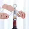 Bottle opener - corkscrew - wing type