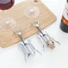 Bottle opener - corkscrew - wing type