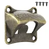 Wall mounted bottle opener - retro style