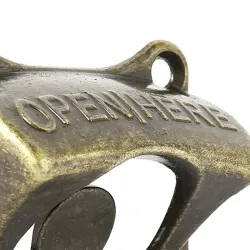 Wall mounted bottle opener - retro style