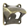 Wall mounted bottle opener - retro style