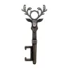 Retro bottle opener - key - deer head