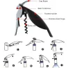 Bottle opener - corkscrew - parrot shape