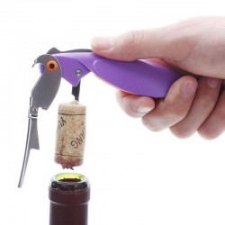 Bottle opener - corkscrew - parrot shape