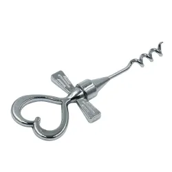 Wine bottle opener - corkscrew - heart shaped handleBar supply